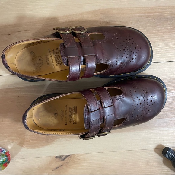Vintage 1990s Dr Martens Mary Jane Made In England Classic 8065 Size 8 - Picture 5 of 13
